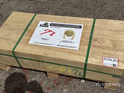 2026 SELA LB9200 Quantity of (5) Ratchet Binders & Quantity of (10) Transport Chains (Unused)