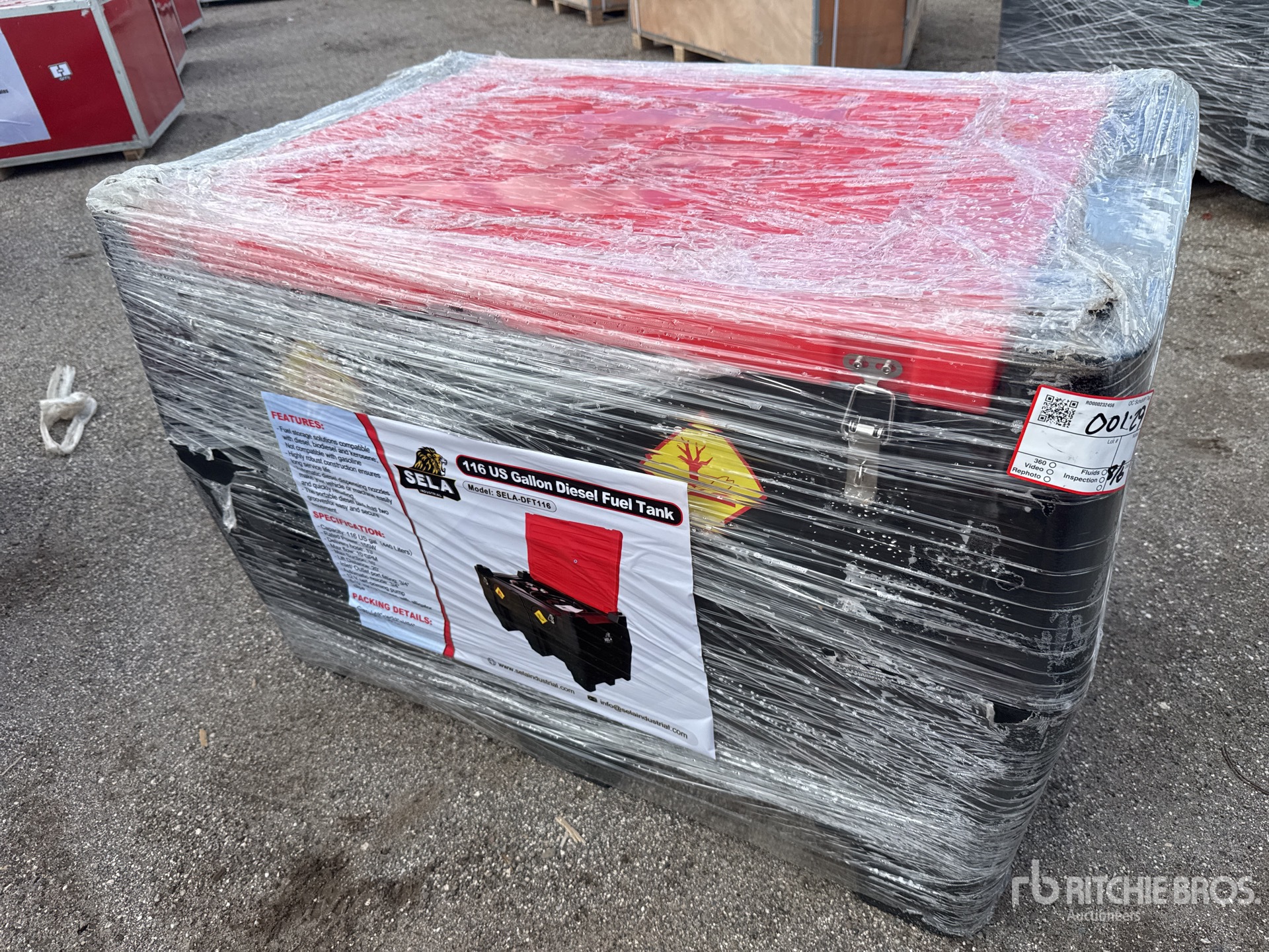2026 SELA DFT116 116 gal Portable Poly Diesel Fuel Tank (Unused)