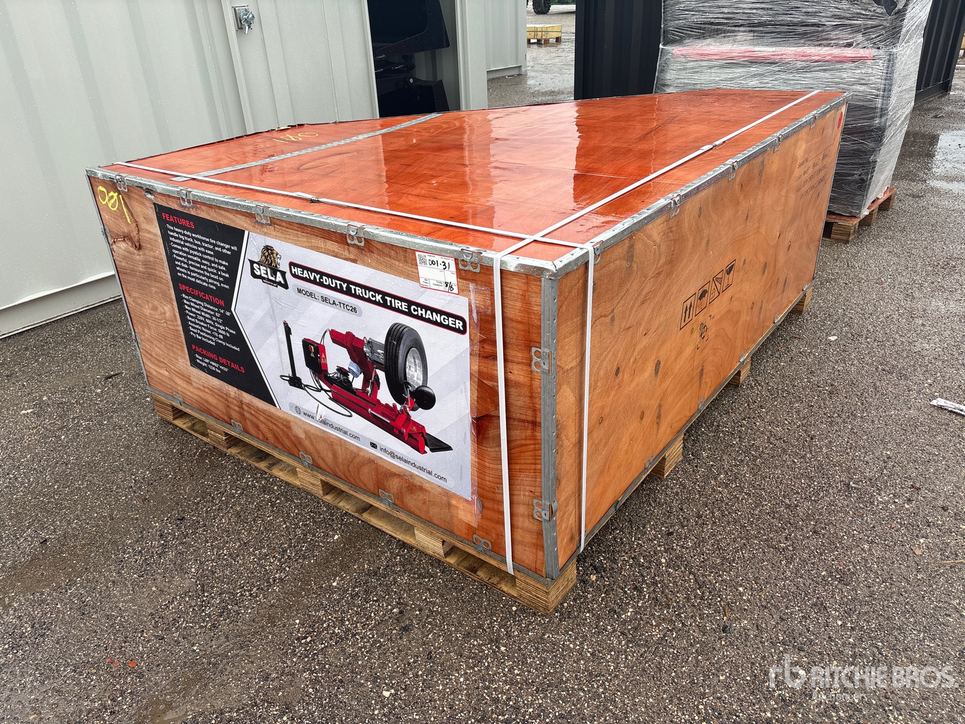 2026 SELA TTC26 Heavy-Duty Truck Tire Changer (Unused)