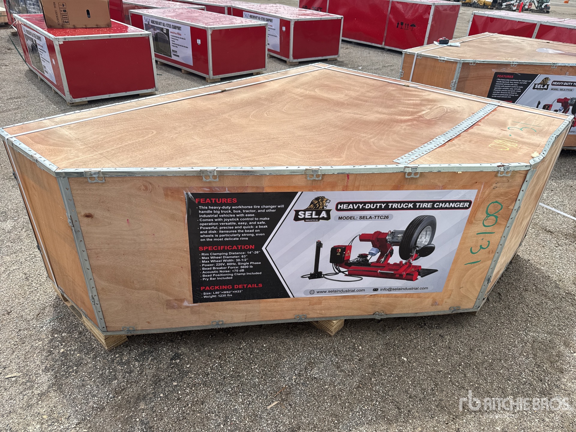 2026 SELA TTC26 Tire Changer (Unused)