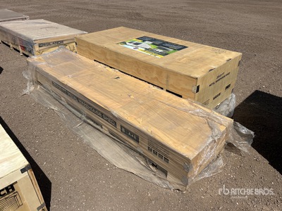 2026 EMC CG2533-H305 25 ft x 33 ft Double Metal Warehouse Shed (Unused)