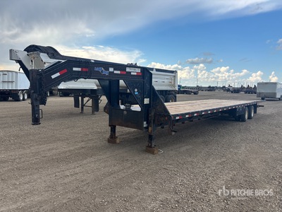 2010 Load Max 40 ft T/A Gooseneck Geräteanhänger