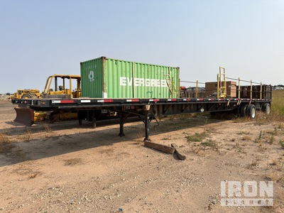 2012 Dorsey Flat Bed 53 ft T/A Spread Axle Remolque caja abierta