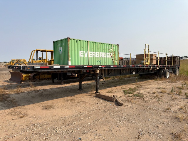 2012 Dorsey 53 ft T/A Spread Axle Flatbed Trailer