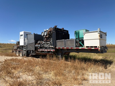 2011 Global Energy Pump Trailer وحدة ضخ فارك