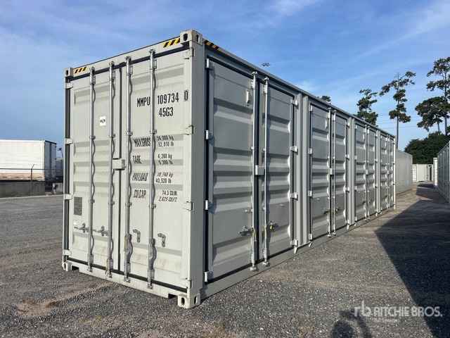 2026 40 ft High Cube Multi-Door Storage Container
