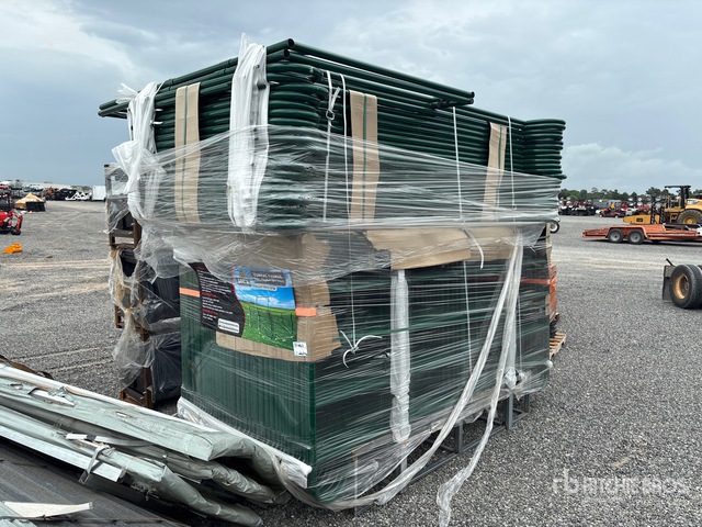 Quantity of (56) 2026 SELA CP56 9 ft 8 in x 5 ft Powder Coated Corral Livestock Panel (Unused)