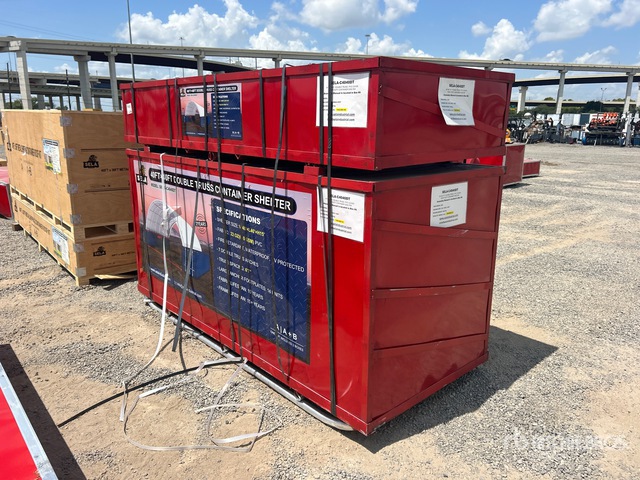2026 SELA C4040DT 40 ft x 40 ft Double Truss Container Shelter (Unused)