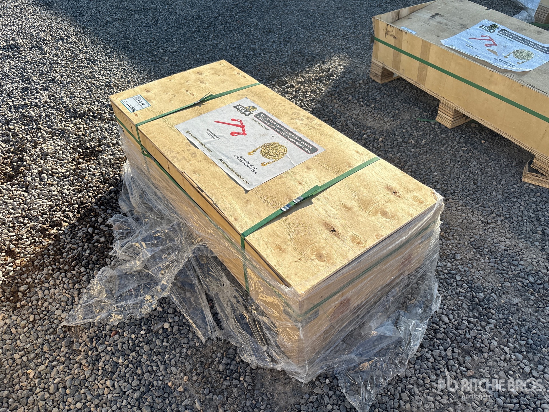 Quantity of 2026 SELA LB9200 Ratchet Binders & Transport Chains (Unused)