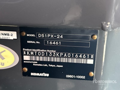 2023 Komatsu D51PX-24 Crawler Dozer