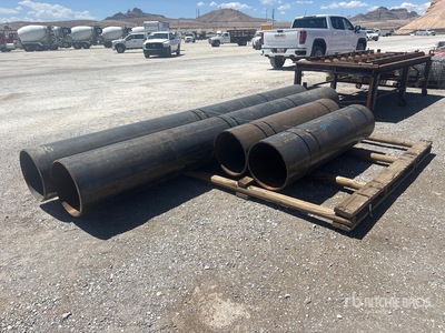 Quantity of (4) Steel Pipe