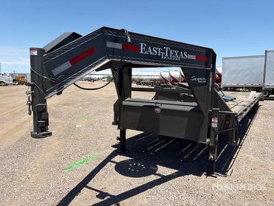 2025 East Texas Trailers 40 ft T/A Gooseneck Przyczepa do sprzętu