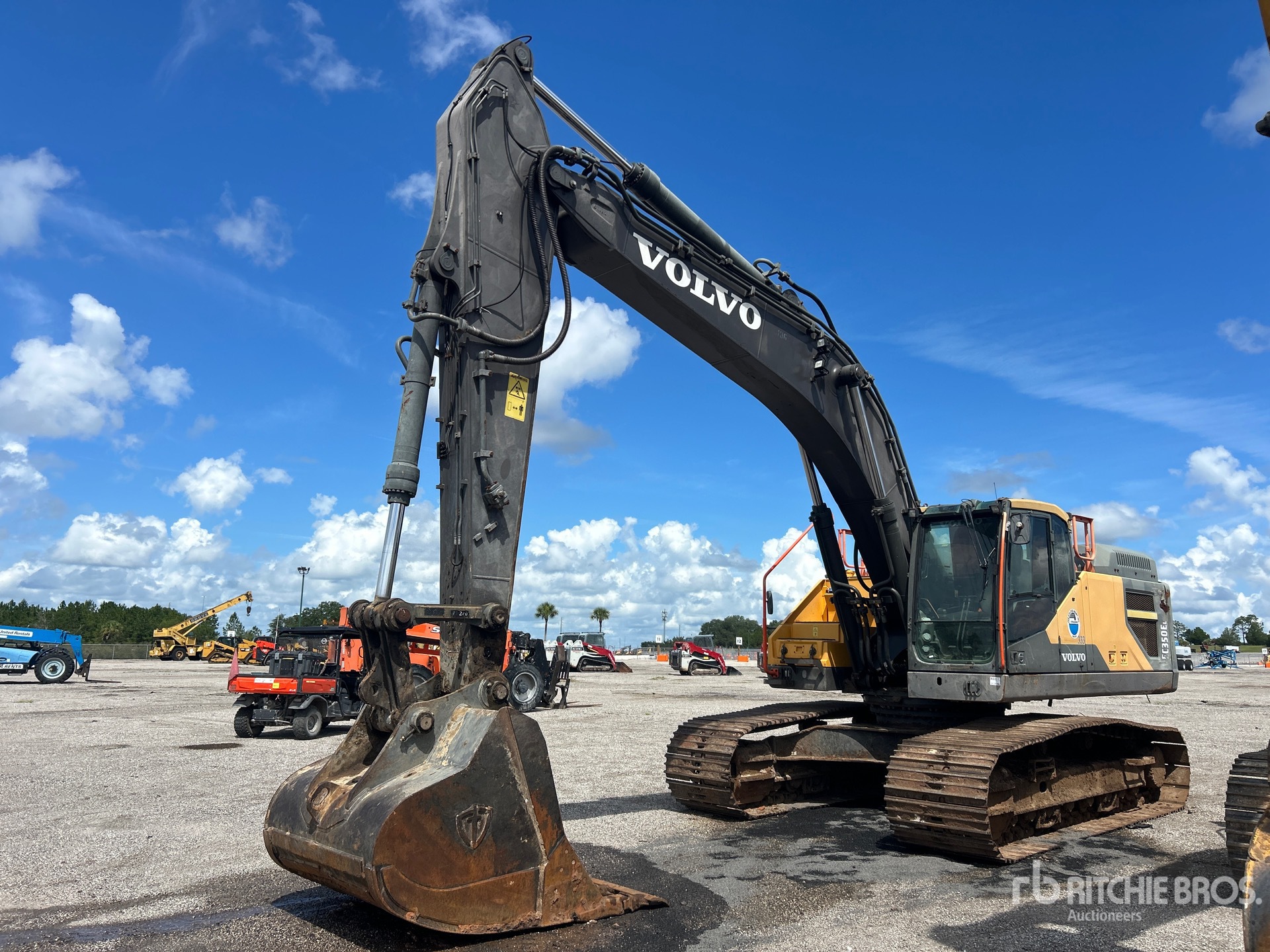 2019 Volvo EC350E L Tracked Excavator