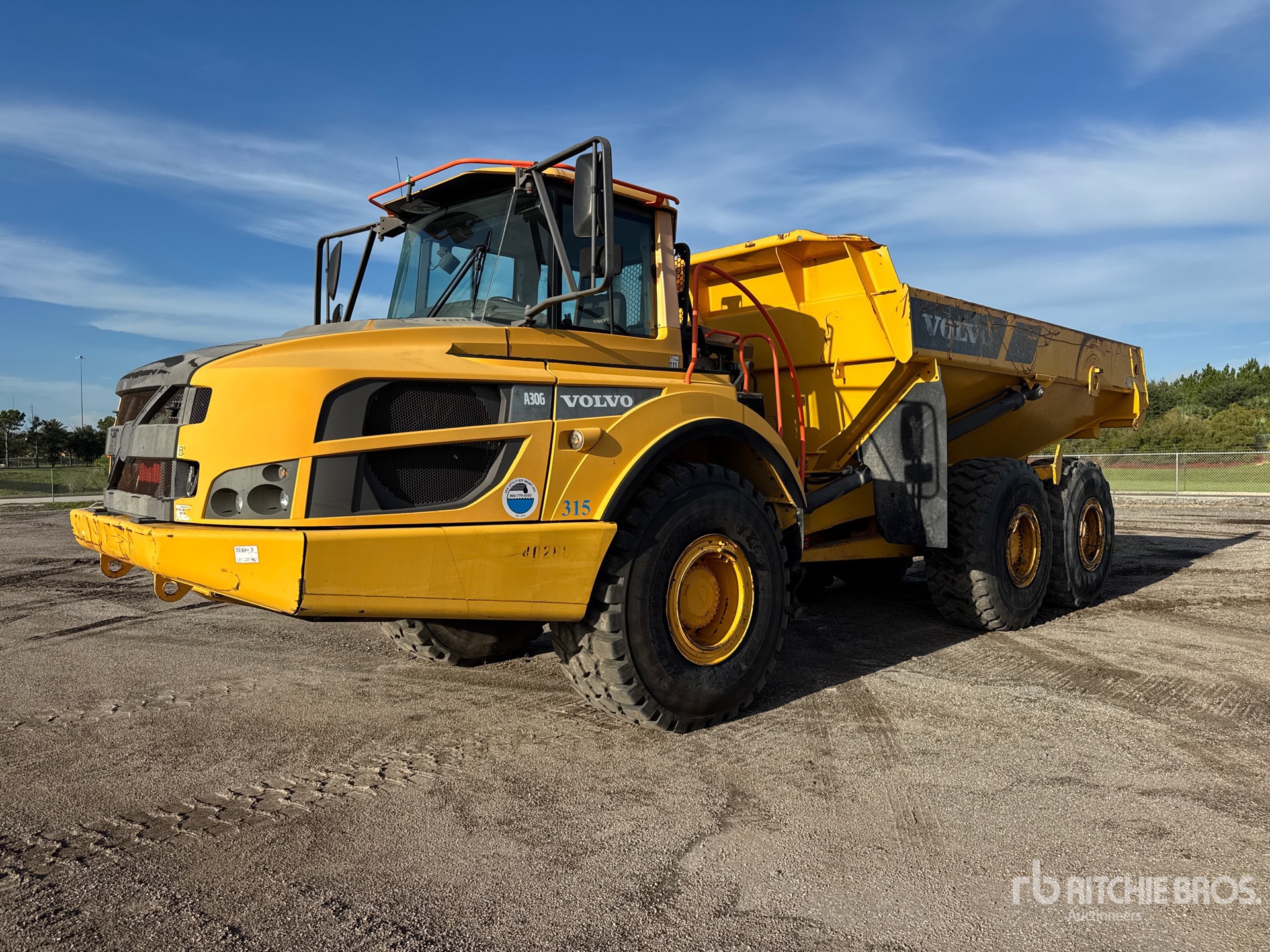 2016 Volvo A30G Articulated Dump Truck