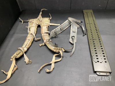 (20) Support Rails, (15) Frame Shoulder Straps & Assorted Items