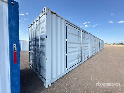 2026 40 ft High Cube Multi-Door Storage Container