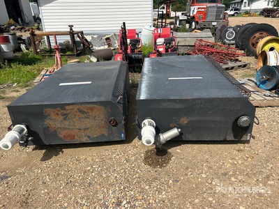 Quantity of (2) Northern Steel 1250 L Portable Steel Fuel Tank