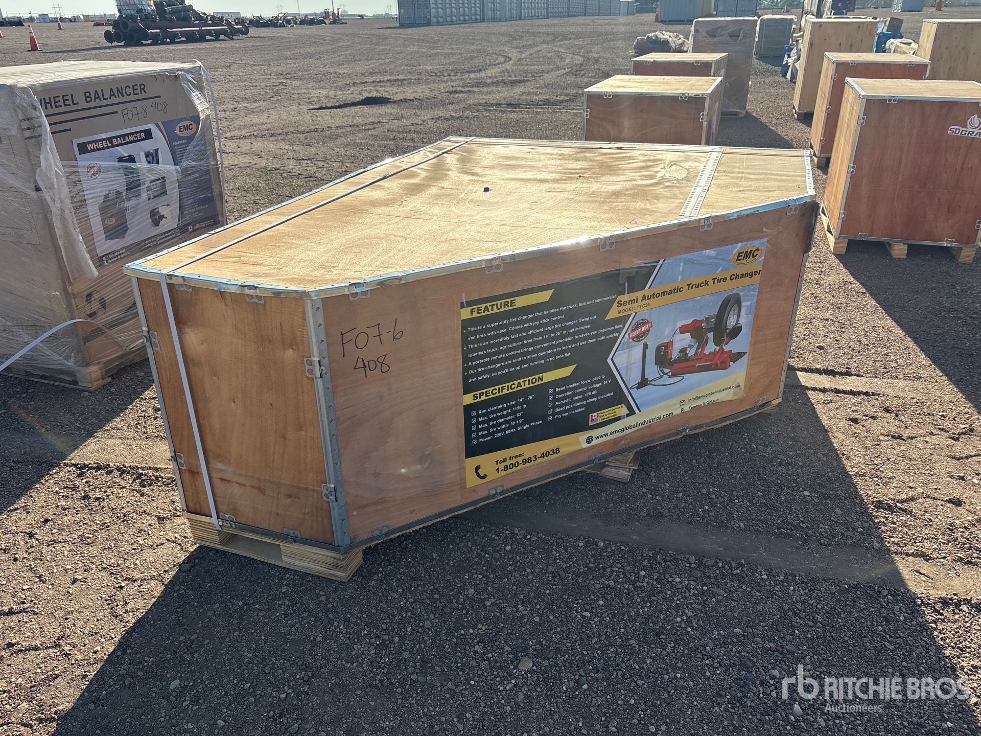 2026 EMC TC24 Tire Changer (Unused)