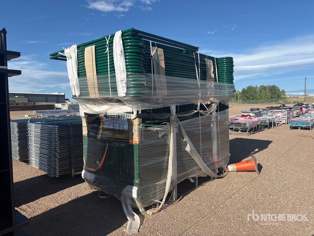 Quantity of (56) 2026 EMC CP10FT-5FT(54+2) 10 ft x 5 ft Powder Coated Corral Livestock Panel (Unused)