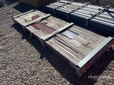 2026 STARVOX S3048E 10 FT x 3ft Gavalume Corrugated Steel Panels (Unused)