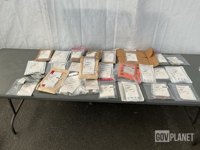 (2) Woodruff Keys, (1) Loop Clamp, (1) Valve Seat & Assorted Items