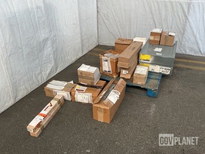 (6) Plug Connectors, (1) Switch, (1) Meter & Assorted Items