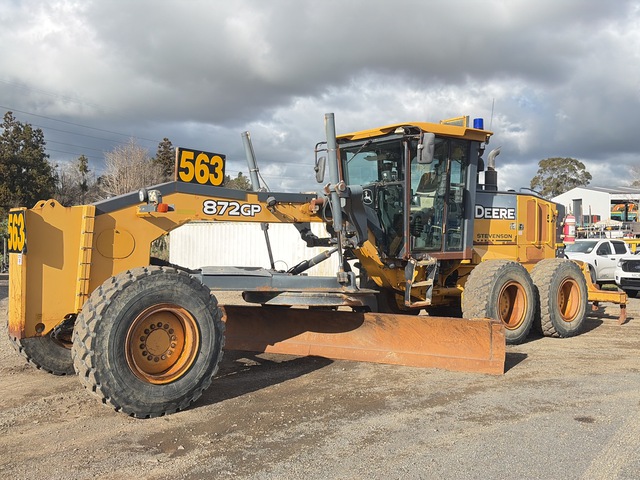 2012 John Deere 872GP AWD Motor Grader