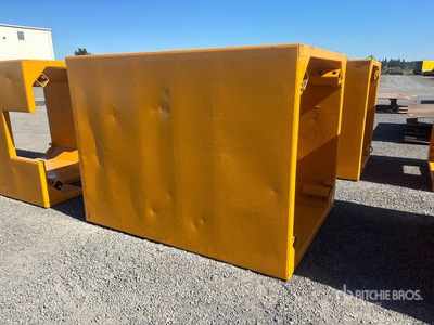 Trench Shoring TS1850 6 ft x 8 ft (3 in Wall) صندوق البئر (أو الصرف الصحي)