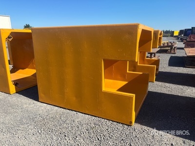 Trench Shoring TS1850 6 ft x 8 ft (3 in Wall) صندوق البئر (أو الصرف الصحي)