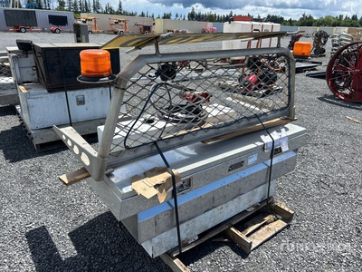 Protech Tool Box w/ Headache Rack & 78 Diesel Fuel Tank