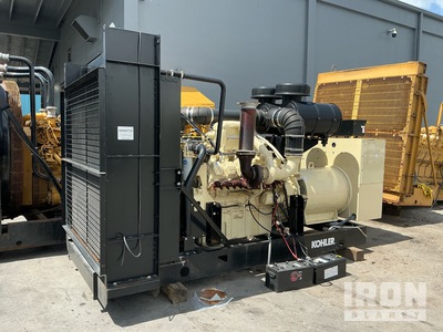 2007 Kohler 650REOZDC 600 kW Skid-Mounted 600Kw STANDBY Open Skid 277/480V, 60Hz, MTU ENGINE R1238A36 MUFFLER Generatore