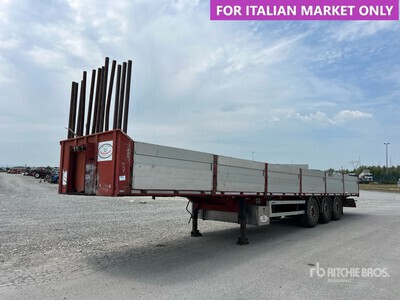 2007 C C F SS110 Tri/A Flatbed Trailer