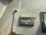Upper Control Station with Hour Meter Reading