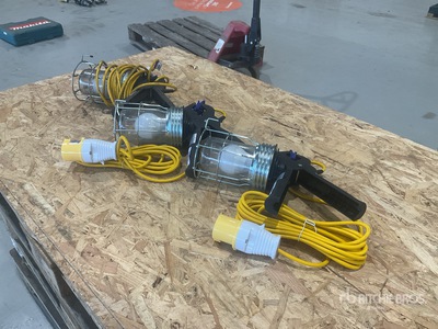 Quantity of (3) Faithfull Work Lights