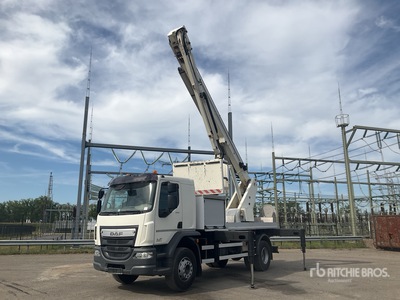 2015 Isoli PTJ270S 24.4 m on 2015 DAF LF 280 FA 4x2 Bucket Truck