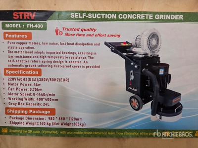2026 STARVOX FH-400 Self-Suction Betonschleifer (Unused)