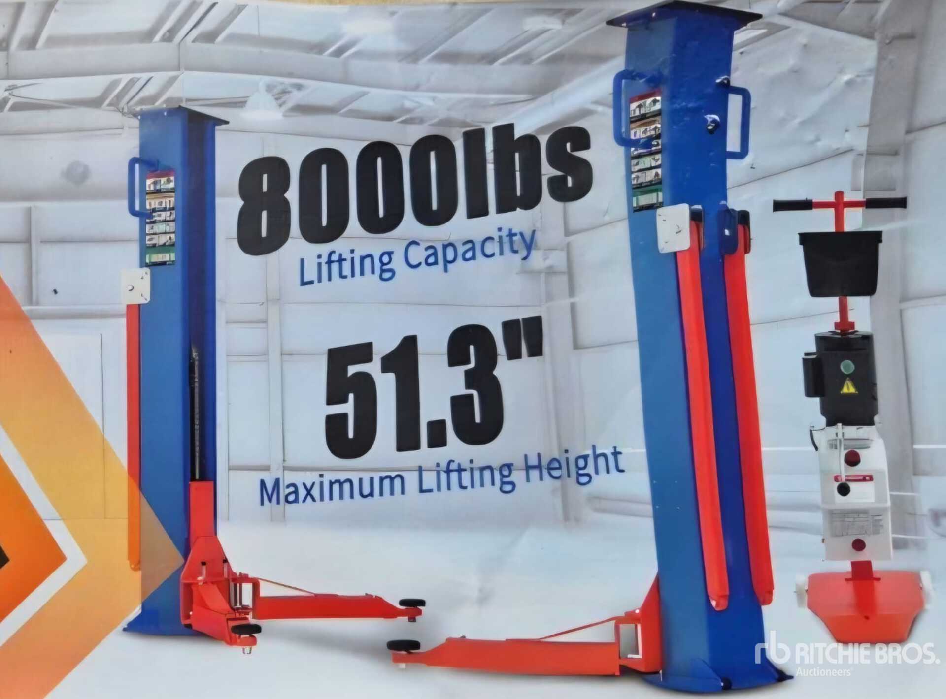 Machpro DSTG2-DIGMASTER Mobile 2 Post Car Lift (Unused)
