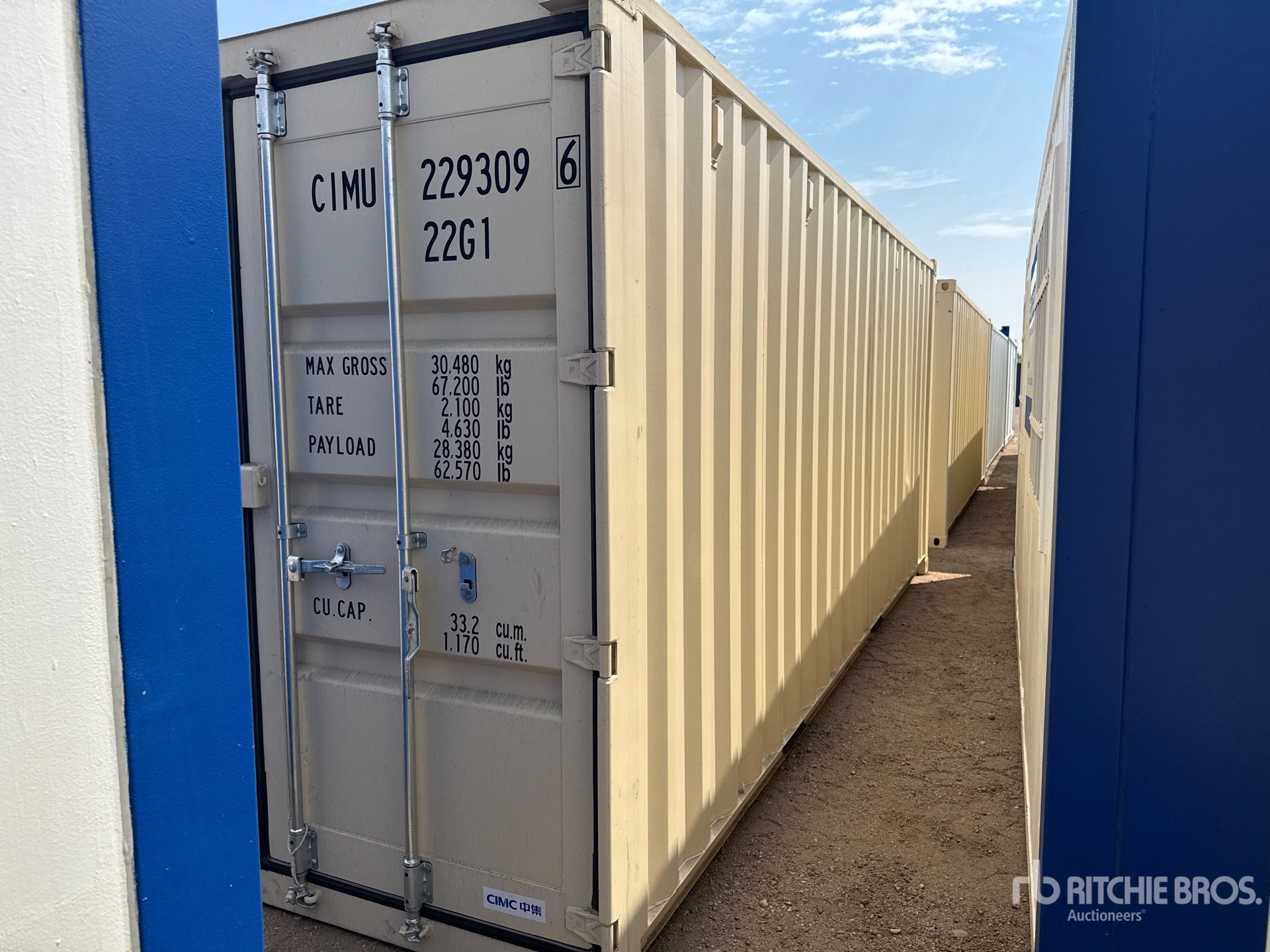 2026 20 ft Standard Storage Container (Unused)