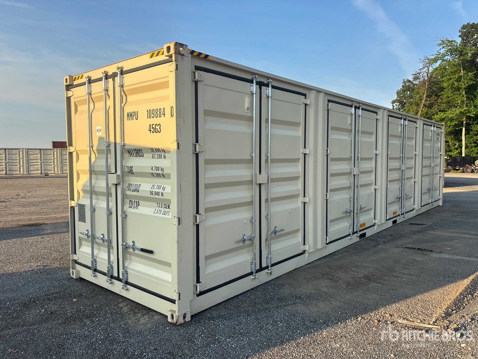 2026 40 ft High Cube Multi-Door Storage Container (Unused)