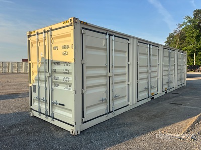 2026 40 ft High Cube Multi-Door Contenedor de almacenamiento (Unused)