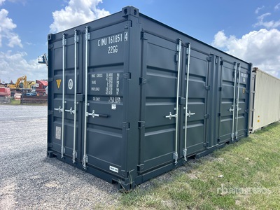 2026 20 ft Standard Multi-Door Contenedor de almacenamiento