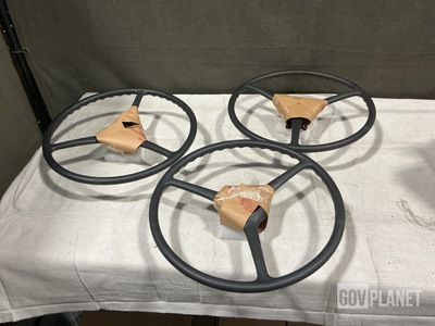 (4) General Dynamics 10511912 Steering Wheel Assemblies