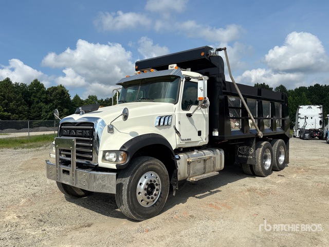 2016 Mack GU713 6x4 T/A Dump Truck