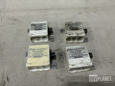 (4) Kidde Dual Spectrum 59764 Fire Sensors