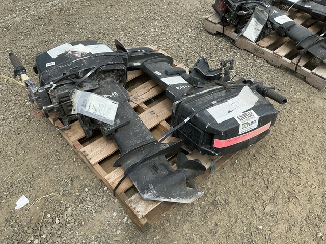 (2) Johnson Enforcer Outboard Motors