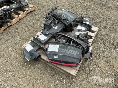 (2) Johnson Enforcer Outboard Motors