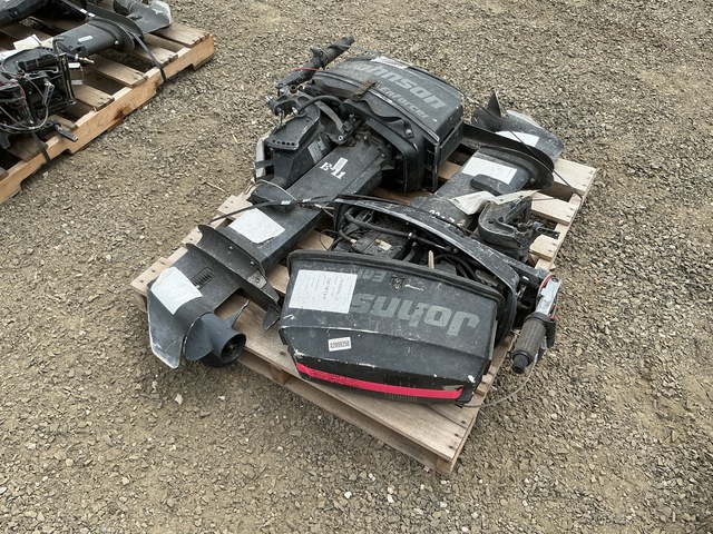 (2) Johnson Enforcer Outboard Motors