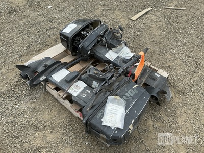 (2) Johnson Enforcer Outboard Motors