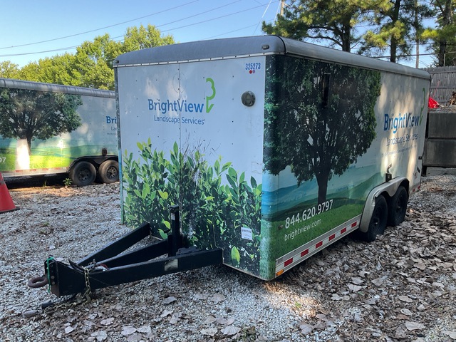 2009 Wells Cargo  15 ft T/A Enclosed Trailer