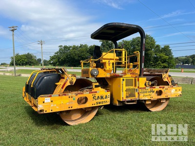 2009 Sakai SW850-II Walec dwubębnowy